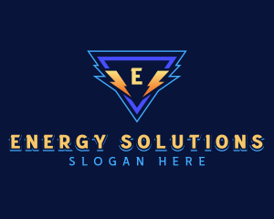 Lightning Energy Power logo design