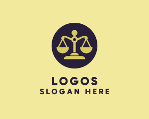 Government - Professional Justice Scales logo design