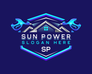 Power Washing Sanitation logo design