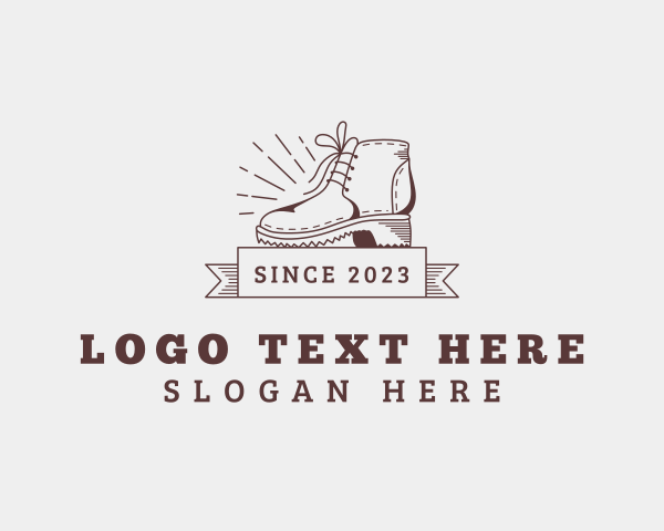 Boots - Footwear Boots Boutique logo design
