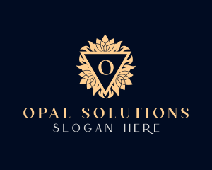 Luxury Floral Ornament logo design