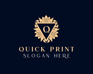 Luxury Floral Ornament logo design