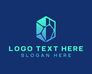 Hexagon - Science Research Tech logo design