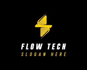 Electric Bolt Tech logo design