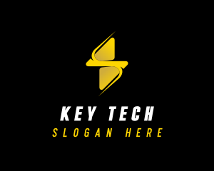 Electric Bolt Tech logo design