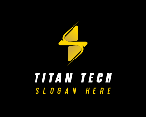 Electric Bolt Tech logo design