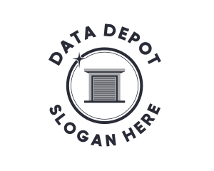 Repository - Shipping Storage Facility logo design