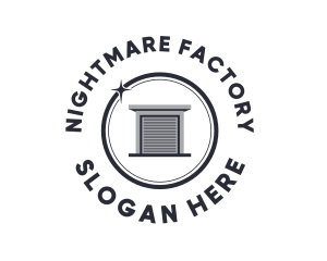 Shipping Storage Facility logo design