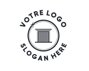 Shipping Storage Facility logo design