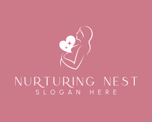 Mother - Pregnant Mother Maternity logo design