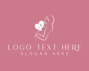 Pregnant Mother Maternity Logo