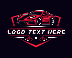 Repair - Car Detailing Polisher logo design