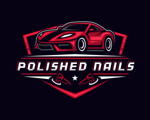 Car Detailing Polisher logo design