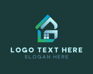 Modern House Letter G logo design