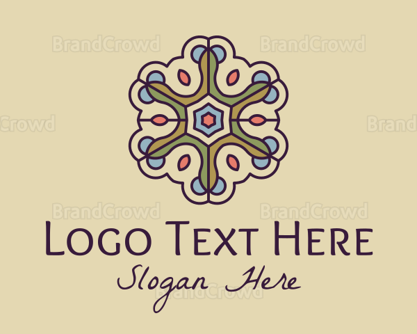 Floral Decor Pattern Logo