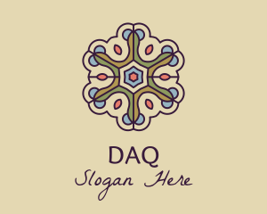 Floral Decor Pattern  Logo