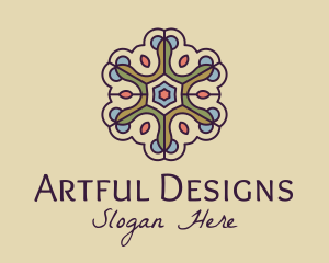 Floral Decor Pattern  logo design