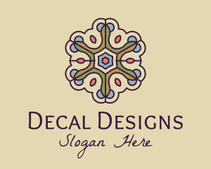 Floral Decor Pattern  logo design