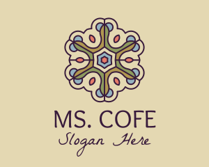 Floral Decor Pattern  logo design