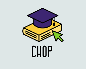 Ebook - Online Course Book logo design