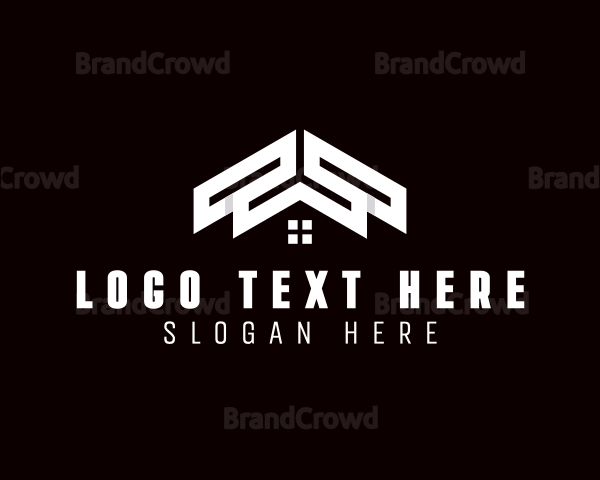 Roofing Contractor Builder Logo