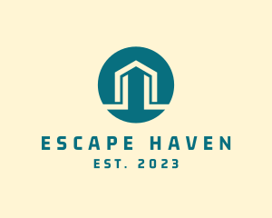 Exit - Home Real Estate logo design