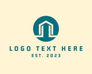 Temple - Home Real Estate logo design