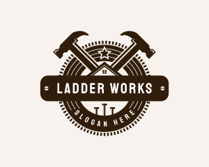 Carpenter Hammer Repair logo design