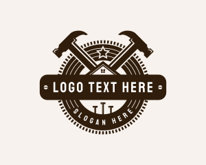 Hammer - Carpenter Hammer Repair logo design