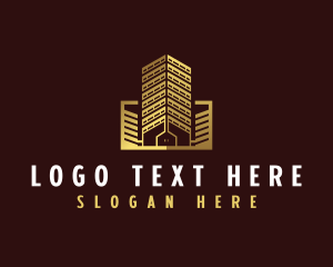 Residential - Architectural Building Tower logo design