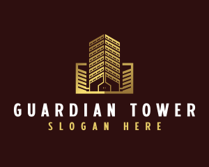 Architectural Building Tower logo design