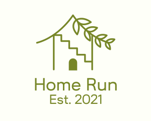 Indoor Plant Home logo design