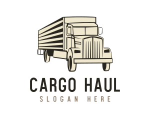 Transport Cargo Trucking logo design