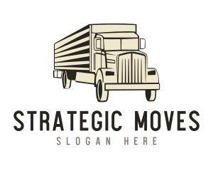 Transport Cargo Trucking logo design