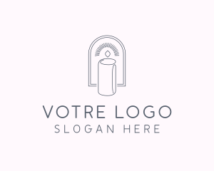 Decoration - Scented Candle Home Decor logo design