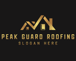 Roof Renovation Roofing logo design