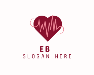 Clinic - Heartbeat Cardio Hospital logo design