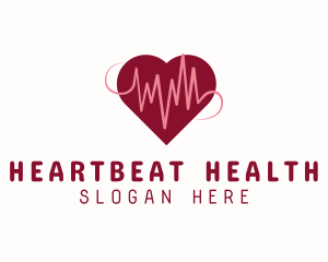 Cardiovascular - Heartbeat Cardio Hospital logo design