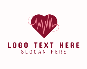 Cardiovascular - Heartbeat Cardio Hospital logo design