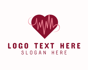 Heartbeat Cardio Hospital logo design