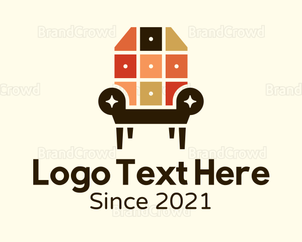 Interior Design Armchair Logo