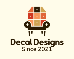 Interior Design Armchair logo design