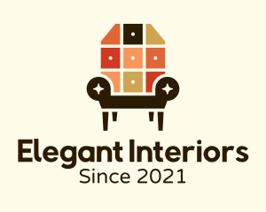 Interior Design Armchair logo design