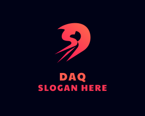 Dash - Creative Media Letter SD logo design