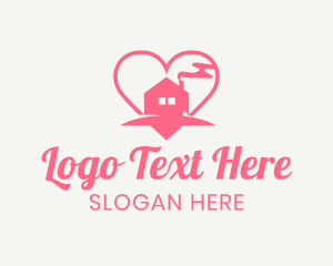 Lawn - Heart Cozy Home logo design