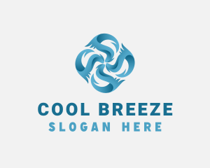 Fan - HVAC Cooling Fan logo design