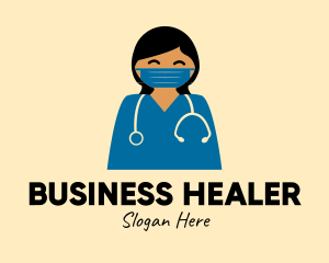 Doctor - Doctor Nurse Face Mask logo design