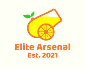 Arsenal - Lemon Juice Cannon logo design