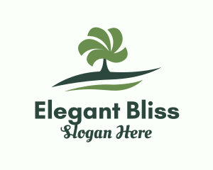 Tree Plant Gardening  Logo