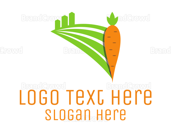 City Farm Carrot Logo